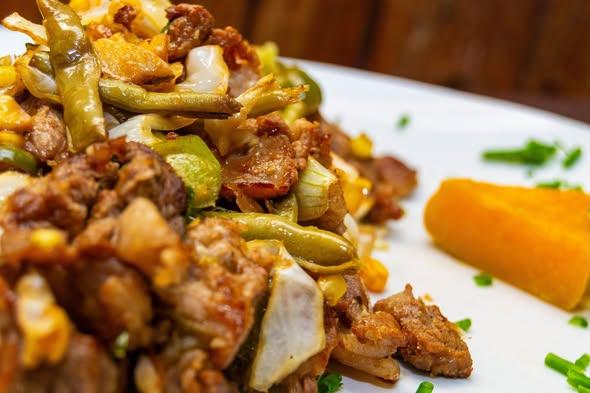 Fajitas de Cerdo con Vegetales